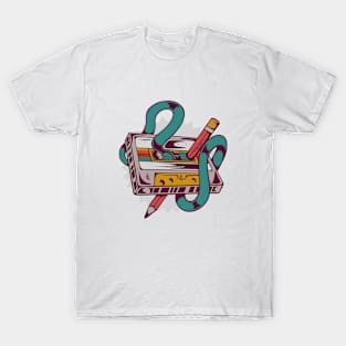 retro music cassette T-Shirt